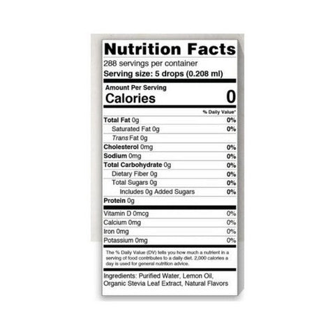Sweetleaf Stevia, Sweetener Sweet Drops Lemon Drop, Lemon, 2 Oz Sweetleaf Stevia