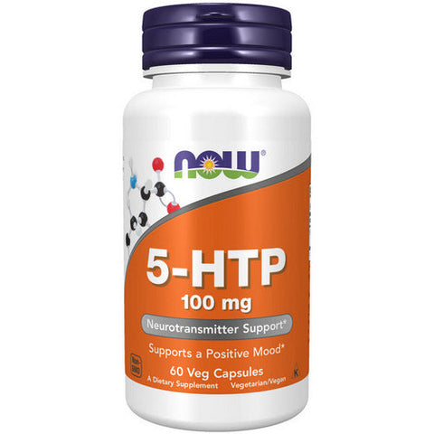 Now Foods, 5-HTP, 100 mg, 60 Vcaps Now Foods