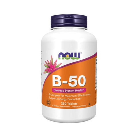 Now Foods, B-50, 250 Tabs Now Foods