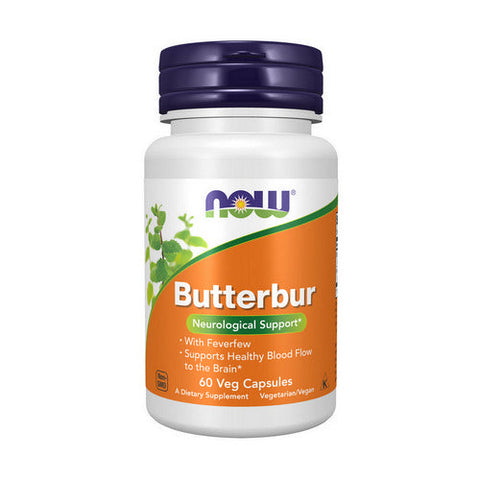 Now Foods, Butterbur, 75 mg, 60 Veg Caps