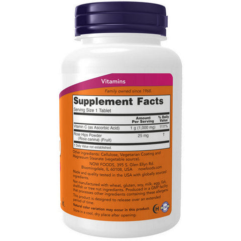 Now Foods, VitaminC-1000, Sustained Release 100 Tabs Now Foods