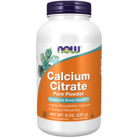 Now Foods, Calcium Citrate, 8 OZ Now Foods