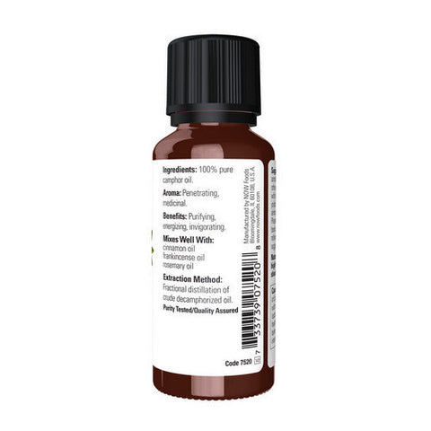 Now Foods, Camphor Oil, 1 OZ