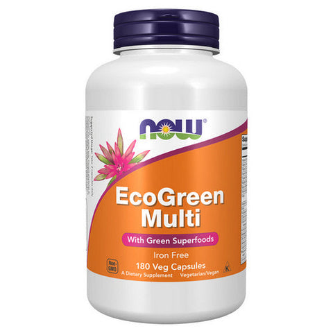 Now Foods, Eco-Green Multi, 180 Veg Caps Now Foods