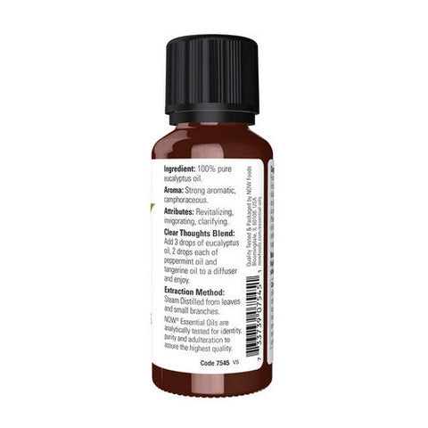 Now Foods, Eucalyptus Oil, 1 OZ