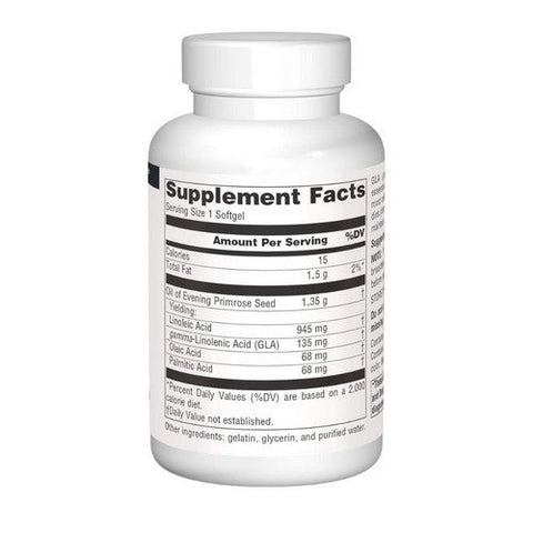 Source Naturals, Evening Primrose Oil, 1350 MG, 60 Softgel Source Naturals
