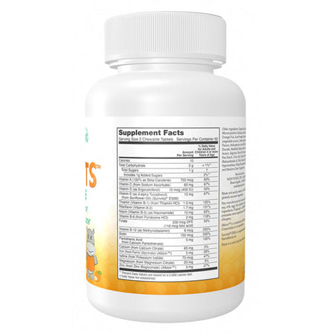 Now Foods, Kid Vits Juicy Orange Chewable Tablets, 120 Lozenges Now Foods