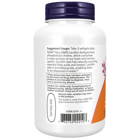 Now Foods, Lecithin, 1200 mg, 100 Sgels Now Foods