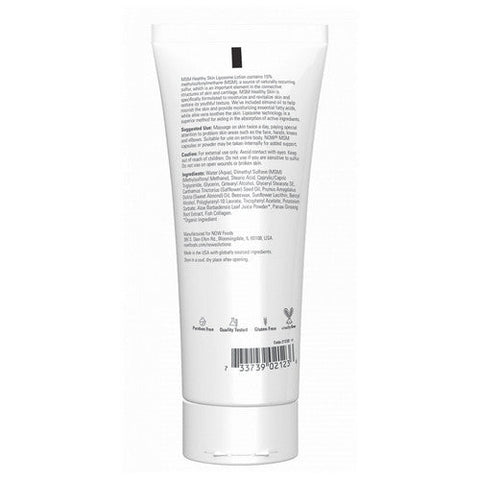 Now Foods, M.S.M Liposome Lotion, 8 OZ Now Foods