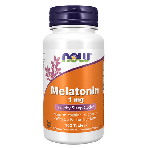 Now Foods, Melatonin, 1 mg, 100 Tabs Now Foods
