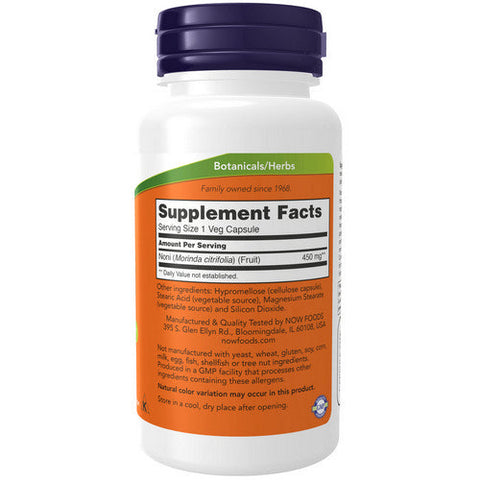 Now Foods, Noni, 450 mg, 90 Vcaps Now Foods