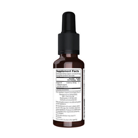 Now Foods, Oil Of Oregano 25%, 1 OZ