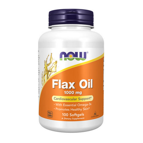 Now Foods, Organic Flax Oil, 1000 mg, 100 Sgels Now Foods