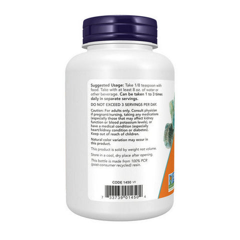 Now Foods, Potassium Chloride Powder, 8 OZ Now Foods