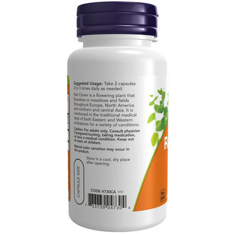 Now Foods, Red Clover, 375 mg, 100 Caps Now Foods