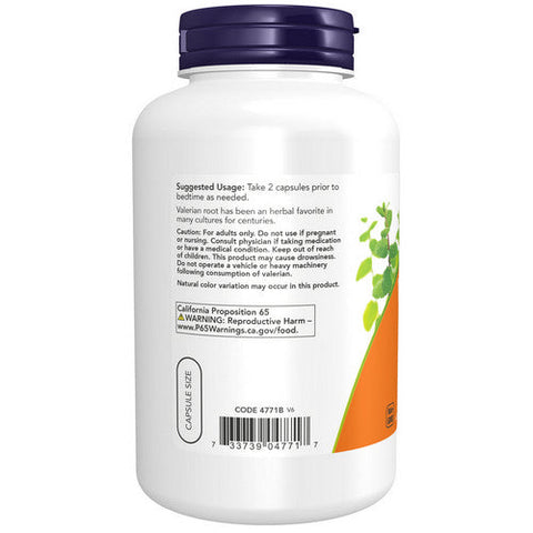 Now Foods, Valerian Root, 500 mg, 250 Caps Now Foods