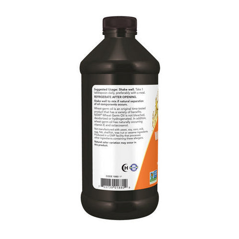 Now Foods, Wheat Germ Oil, 16 Oz Now Foods
