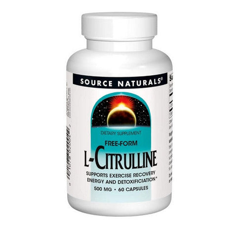 Source Naturals, L-Citrulline, 500 mg, 60 Caps Source Naturals