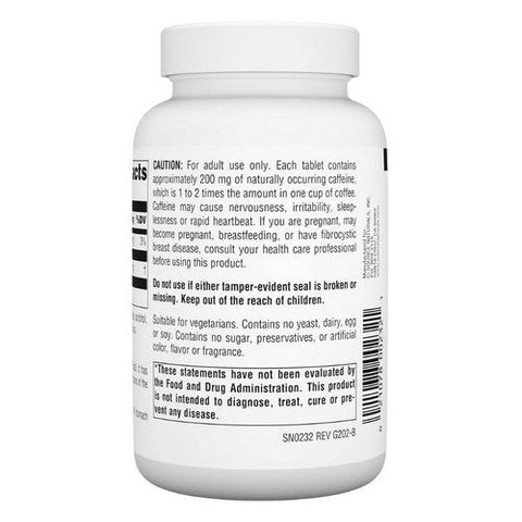Source Naturals, Guarana Energizer, 900 MG, 100 Tabs Source Naturals