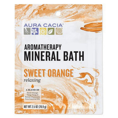 Aura Cacia, Mineral Bath, Relax Citrus 2.5 Oz Aura Cacia