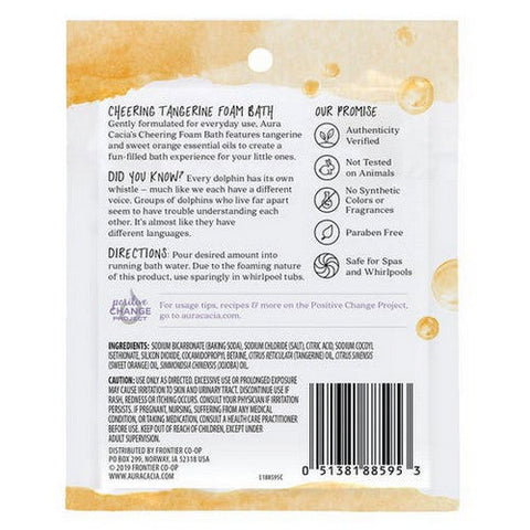 Aura Cacia, Aromatherapy Foam Bath, Kids Cheering 2.5 Oz Aura Cacia