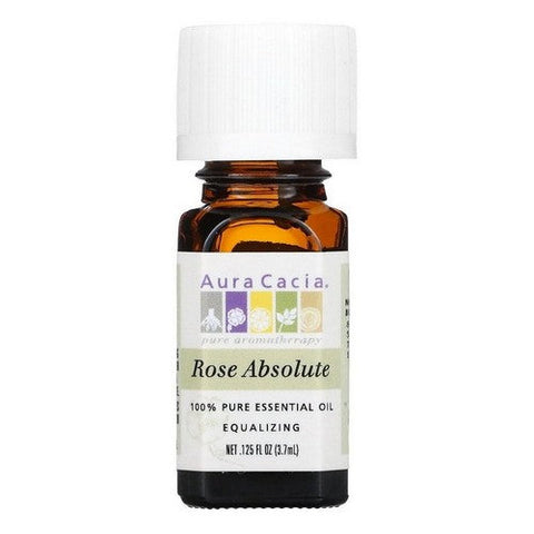 Aura Cacia, Essential Oil Rose Absolute, (Rosa Centifolia) 0.125 Oz Aura Cacia