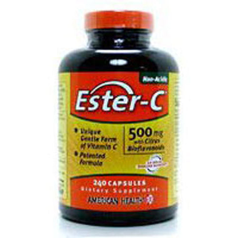 American Health, Ester-c With Citrus Bioflavonoids, 500 mg, 450 Vegitabs American Health
