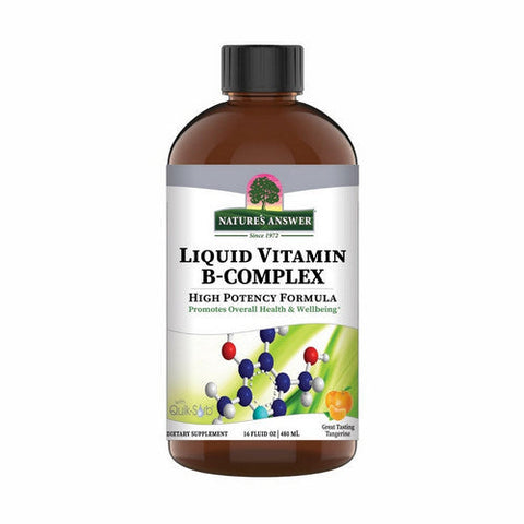 Nature's Answer, Liquid Vitamin B-Complex Great Tasting Tangerine, 16 Oz Nature's Answer