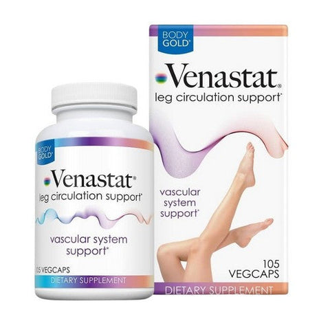 Body Gold, Venastat Leg Vein Health, 105 Caps