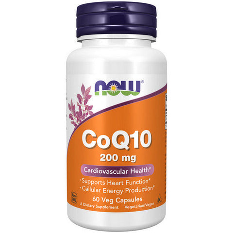 Now Foods, Coq10, 200 mg, 60 Vcaps Now Foods