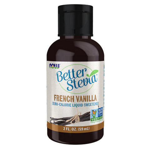 Now Foods, BetterStevia Liquid French Vanilla, 2 Oz Now Foods