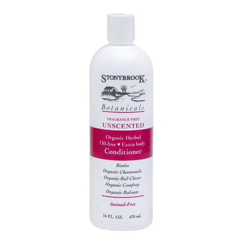 Stony Brook Botanicals, Conditioner, Unscented, 16 Oz