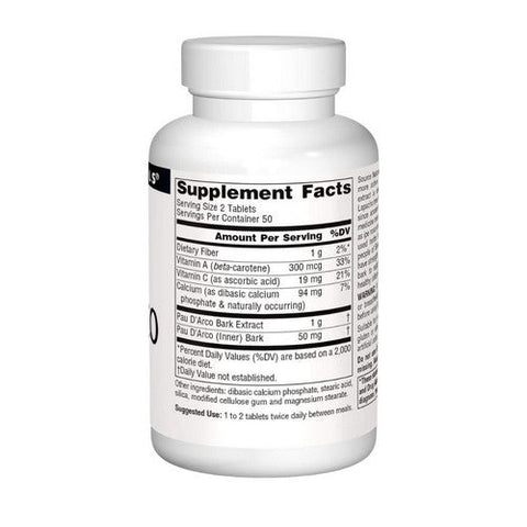 Source Naturals, Pau D'Arco Extract, 500 mg, 100 Tabs Source Naturals