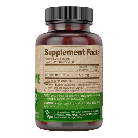 Deva Vegan Vitamins, Vegan Glucosamine, 500 Mg, 90 Tab Deva Vegan Vitamins