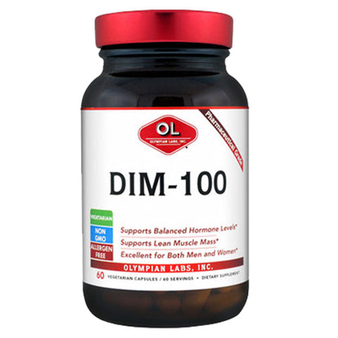 Olympian Labs, DIM (diindolylmethane), 60 caps