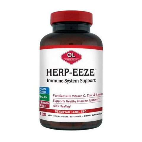 Olympian Labs, Herp-Eeze Immune System Support, 120 caps Olympian Labs