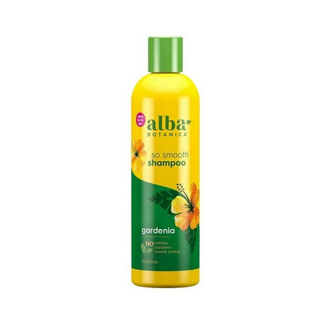 Alba Botanica, So Smooth Shampoo Gardenia, Gardenia Hydrating 12 OZ