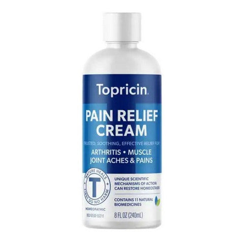 Topricin, Topricin Pain Cream, 8 oz