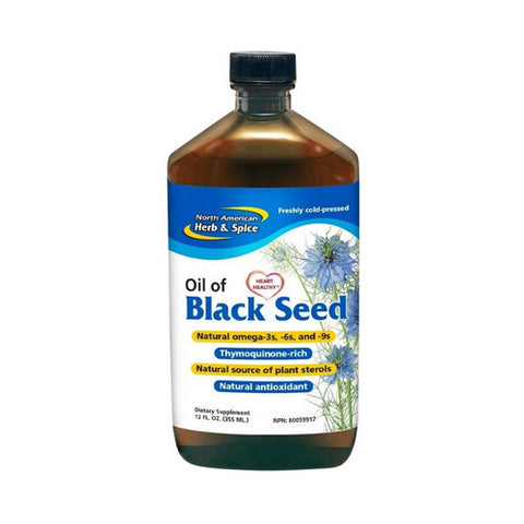 Black Seed Plus Oil 12 OZ by North American Herb & Spice