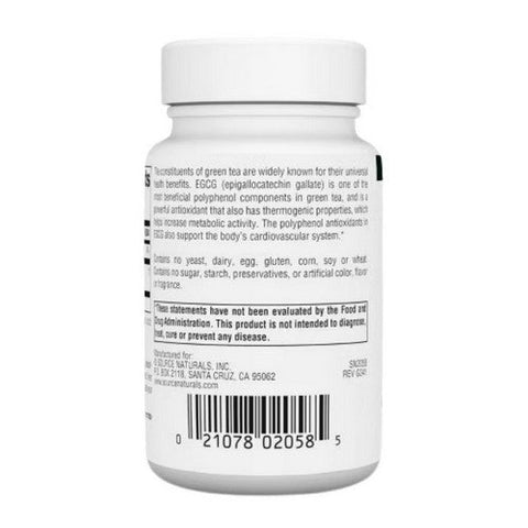 Source Naturals, Egcg, 350 Mg, 60 tabs Source Naturals