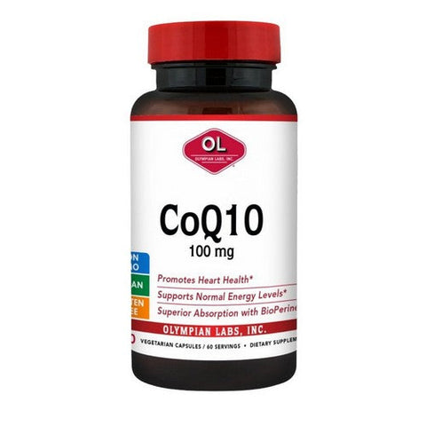 Olympian Labs, Coq 10, 100 mg, 60 Caps Olympian Labs