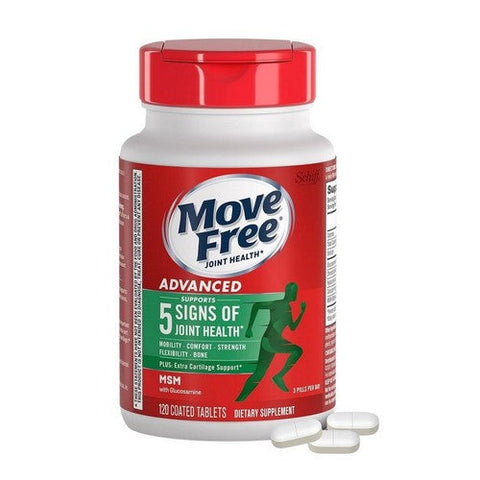 Schiff/Bio Foods, Schiff Move Free Advanced Tablets Plus Msm, 120 tabs