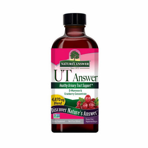 Nature's Answer, UT Answer D-Mannose And Cranberry Concentrate, 4 Oz Nature's Answer