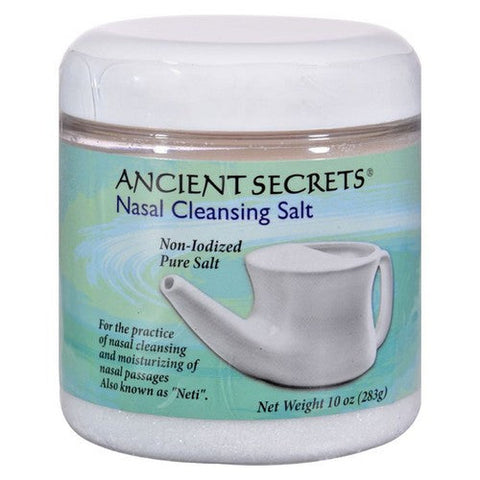 Ancient Secrets, Nasal Cleansing Salt, 10 Oz Ancient Secrets