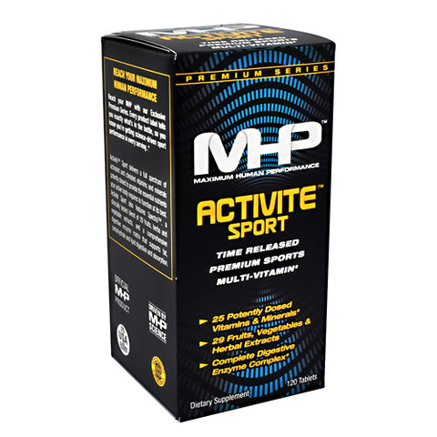 Maximum Human Performance, Activite, 120 Tabs Maximum Human Performance