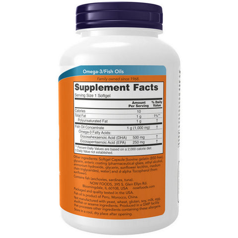 Now Foods, DHA-500 Double Strength, 180 Softgels Now Foods
