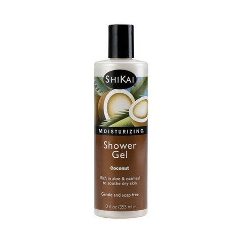 Shikai, Moisturizing Shower Gel Coconut, Coconut 12 OZ