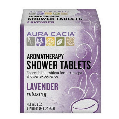 Aura Cacia, Shower Tablets, Lavender 3 tablets