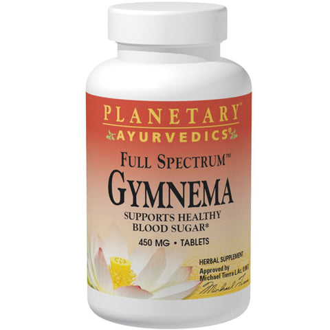 Planetary Ayurvedics, Full Spectrum Gymnema, 450 Mg, 120 Tabs Planetary Ayurvedics