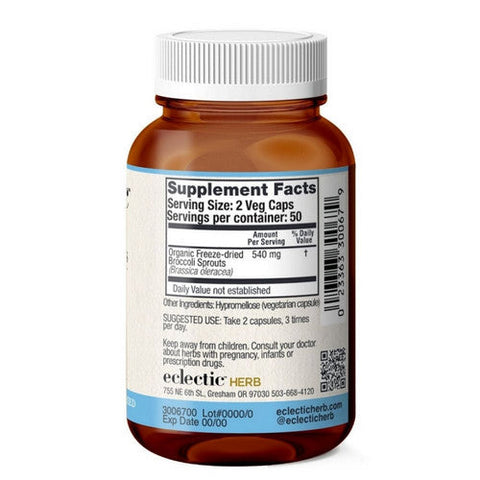 Eclectic Herb, Broccoli Sprouts, 270 mg, 100 Caps Eclectic Herb